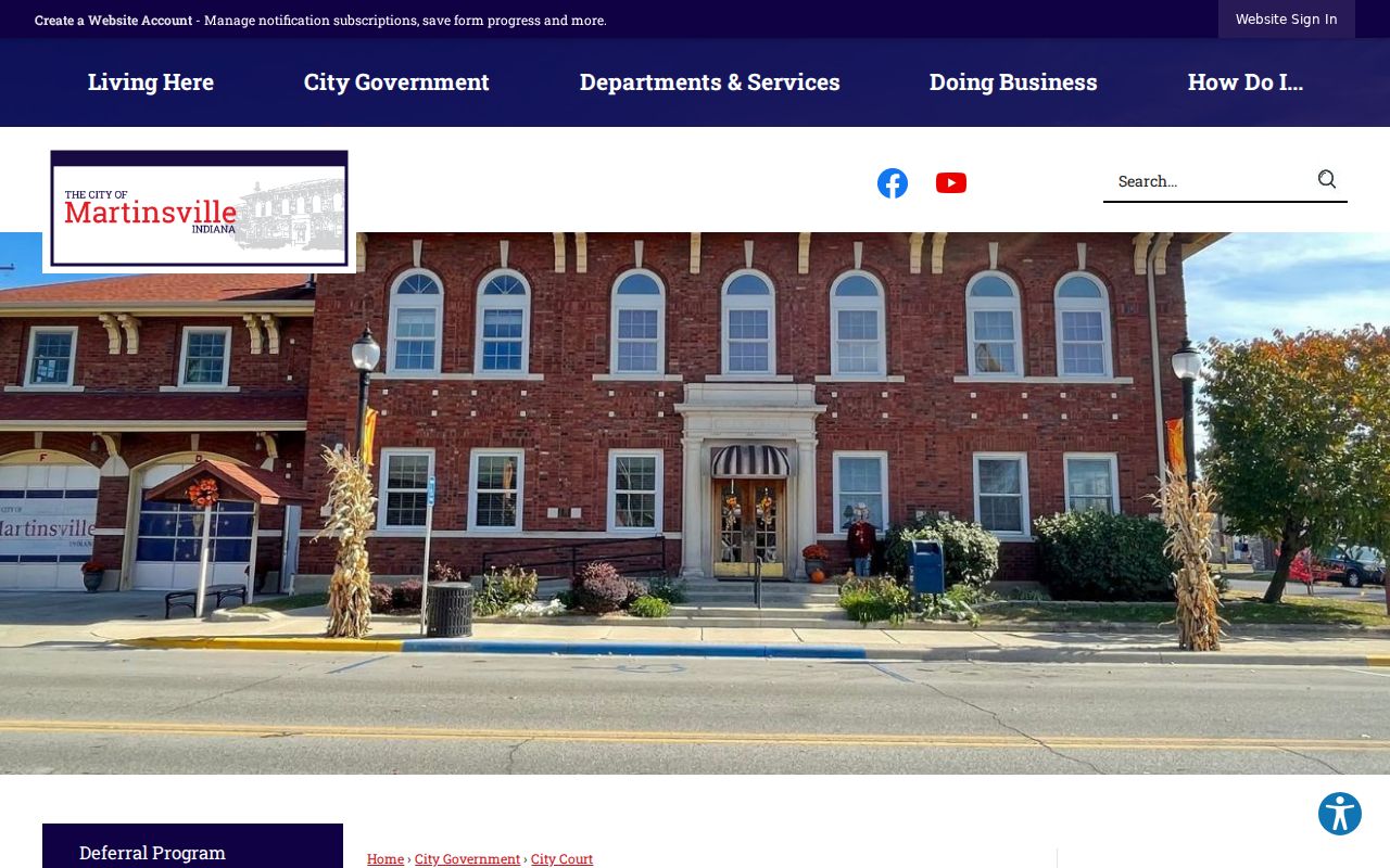 Morgan County municipal court warrant and Martinsville City Court