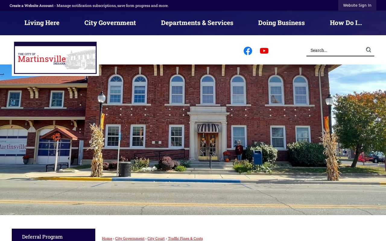 Morgan County traffic warrant court costs information